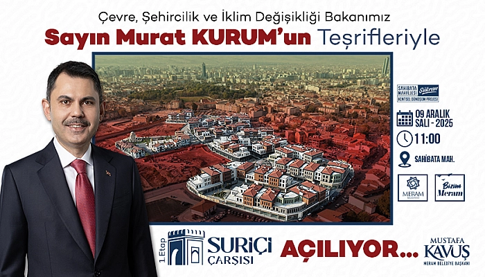 meram belediyesi 6 7 8 aralık