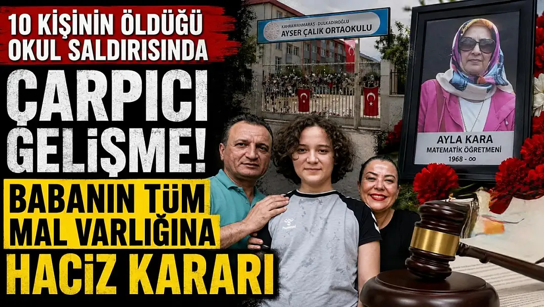 10 kişinin öldüğü okul saldırısında çarpıcı gelişme! Babanın tüm mal varlığına haciz kararı