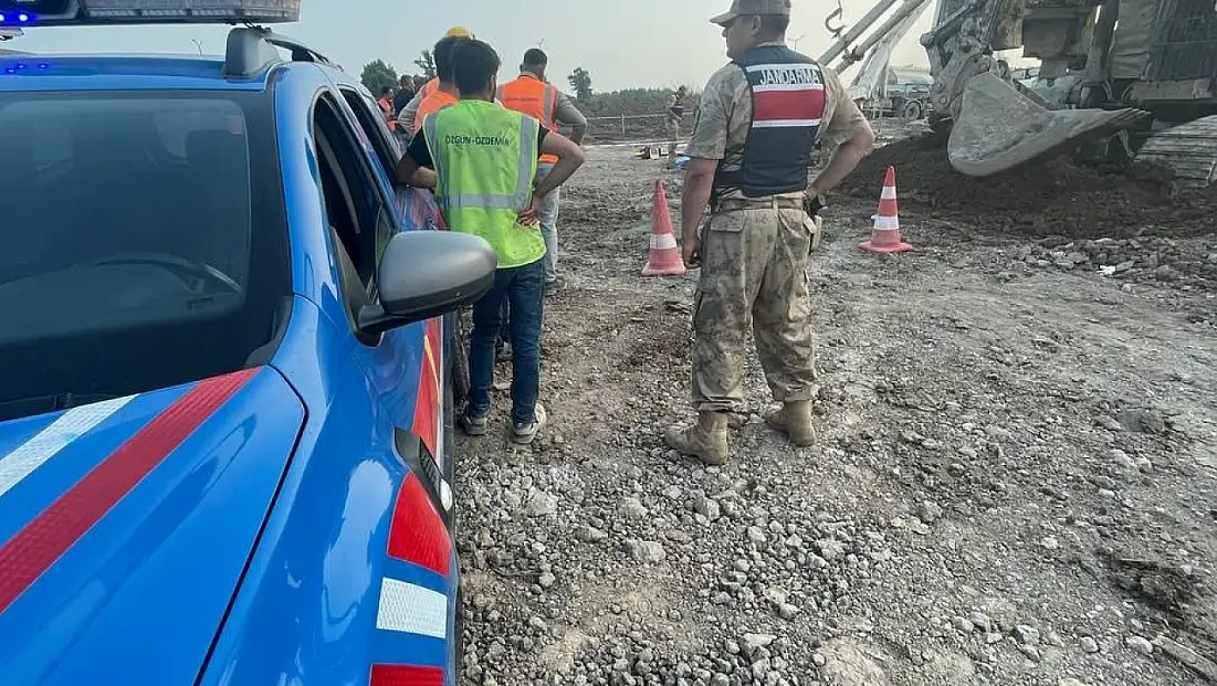 Beton pompası üzerine düşen işçi öldü