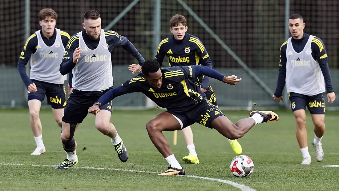 Fenerbahçe, Konyaspor maçı öncesi son provasını yaptı