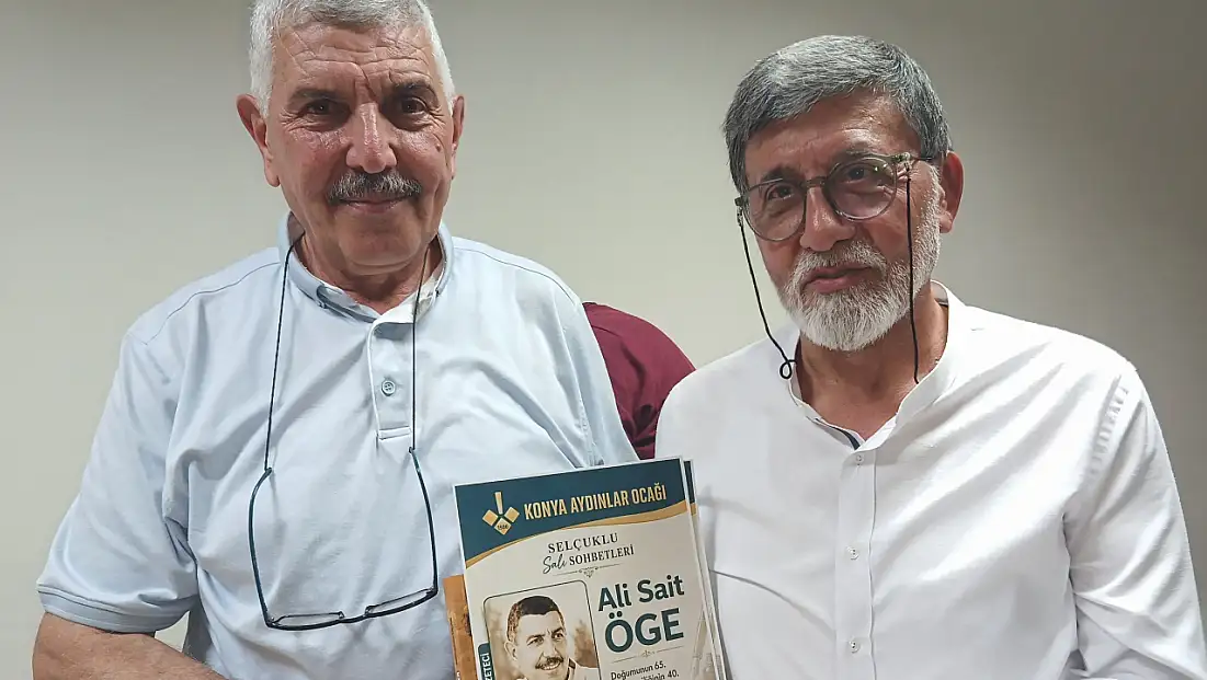 Konya basınının deneyimli ismi Ali Sait Öge: “Biz ayrıntılardan haber çıkaran gazetecilerdik”