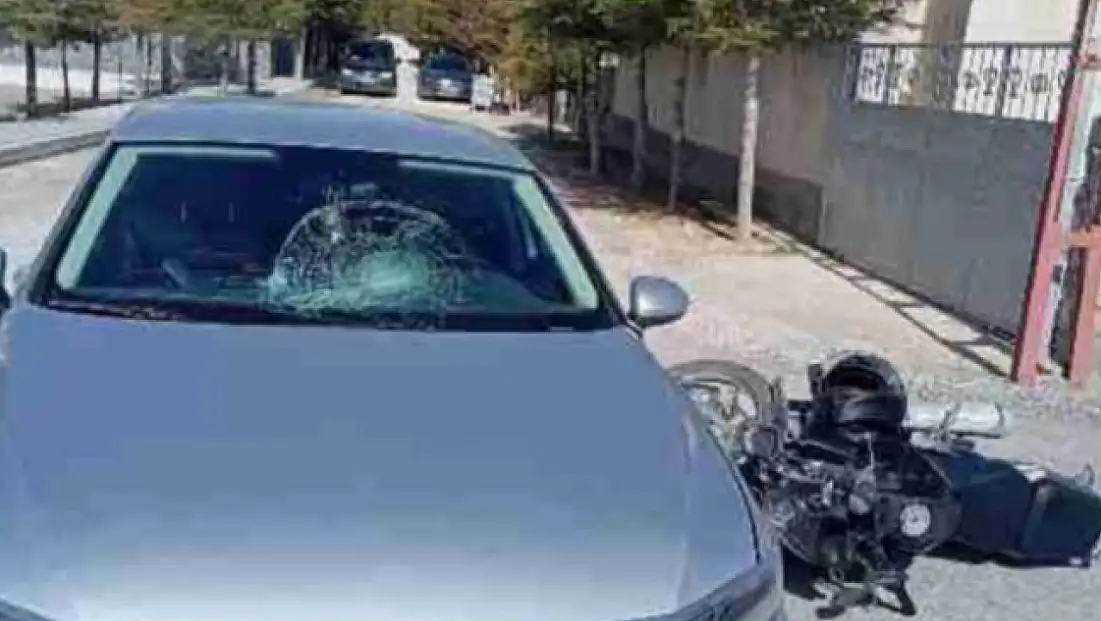 Konya'da otomobille motosiklet kavşakta çarpıştı: 1 yaralı