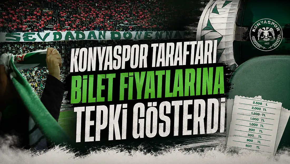 Konyaspor taraftarı bilet fiyatlarına tepki gösterdi