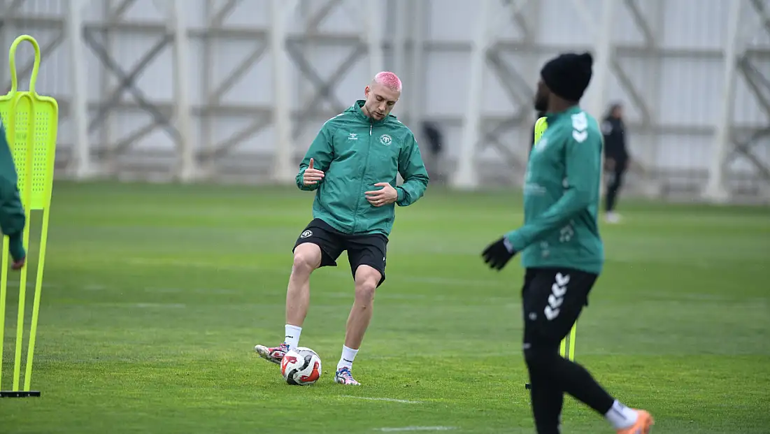 Konyaspor'un, Corendon Alanyaspor maçı hazırlıkları sürüyor