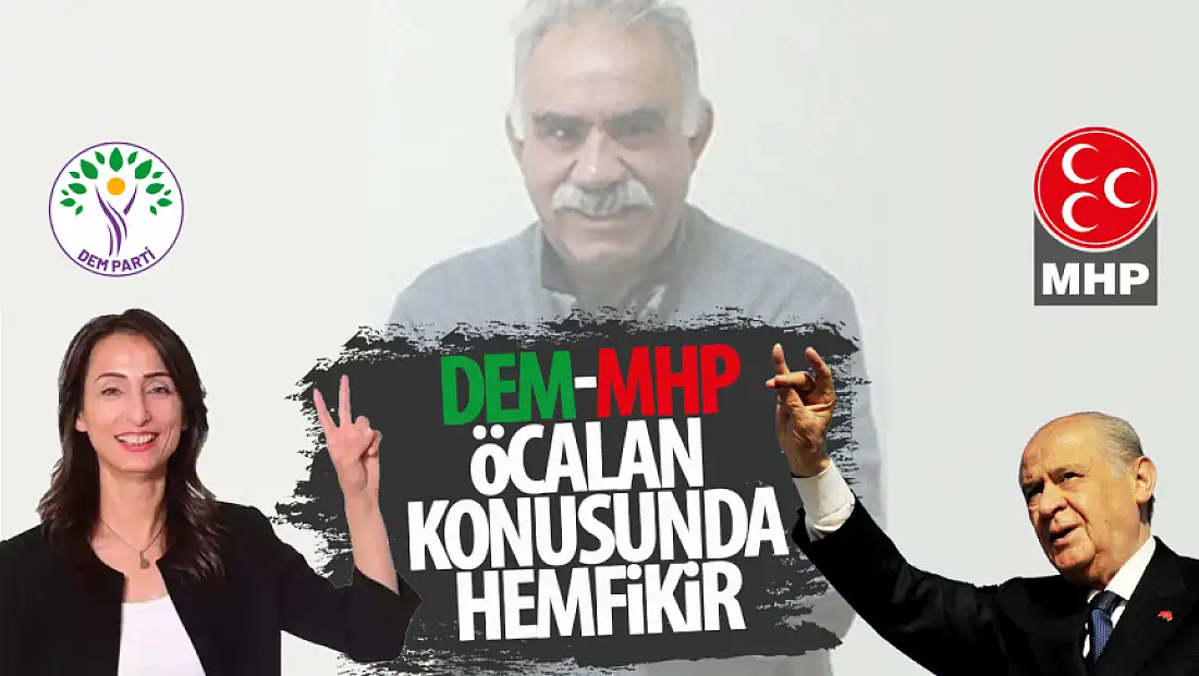 DEM Parti’den Bahçeli’nin Öcalan Çağrısına Yanıt!