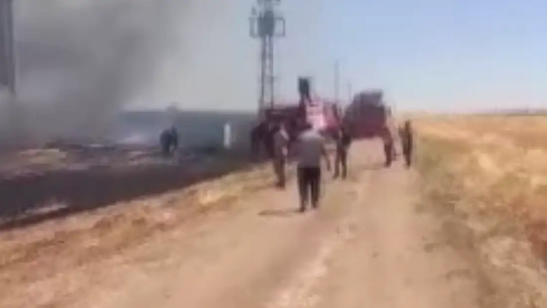 Yangına müdahale ederken ölümle burun buruna geldiler!