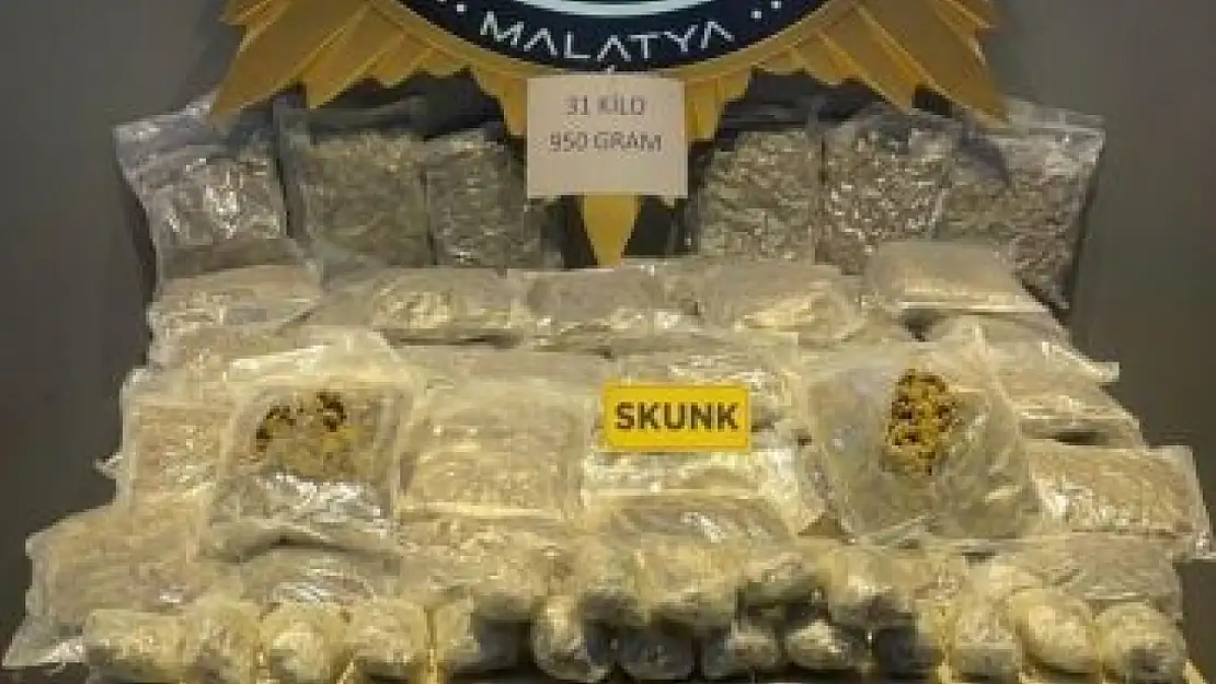 11 kilo 650 gram skunk ele geçirildi, 3 şüpheli tutuklandı