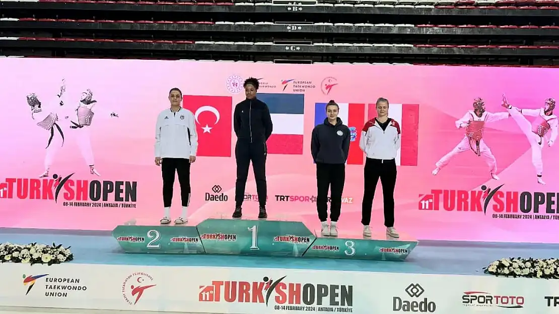 11. Uluslararası Türkiye Açık Taekwondo Turnuvası'nda Konya'ya 8 madalya!