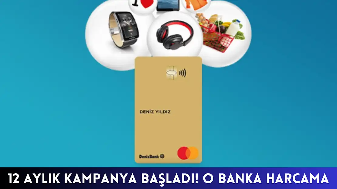 12 Aylık Kampanya Başladı! O Banka Harcama Sözüne Bi Dolu Bonus Kazandırıyor!