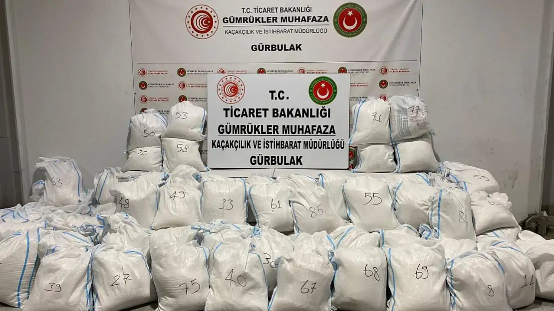 2.2 ton metanfetamin ele geçirildi