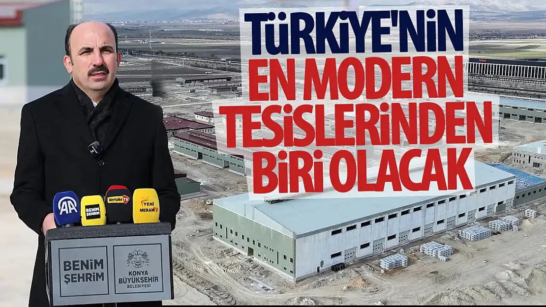 3,8 milyar lira bedelle Türkiye'nin en modern tesislerinden biri olacak