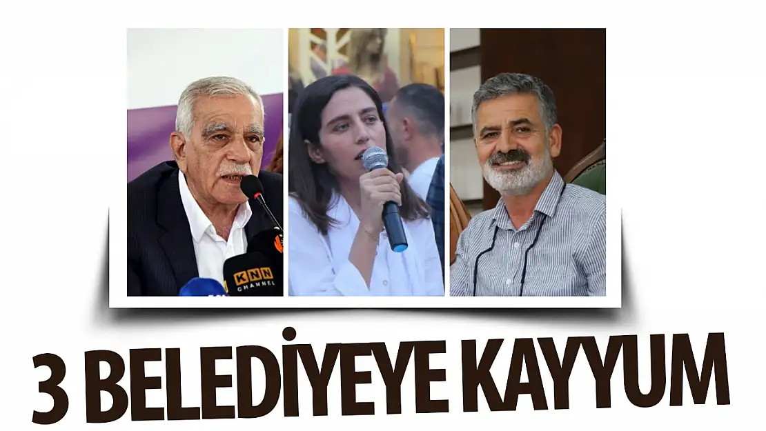 3 belediyeye daha kayyum atandı!