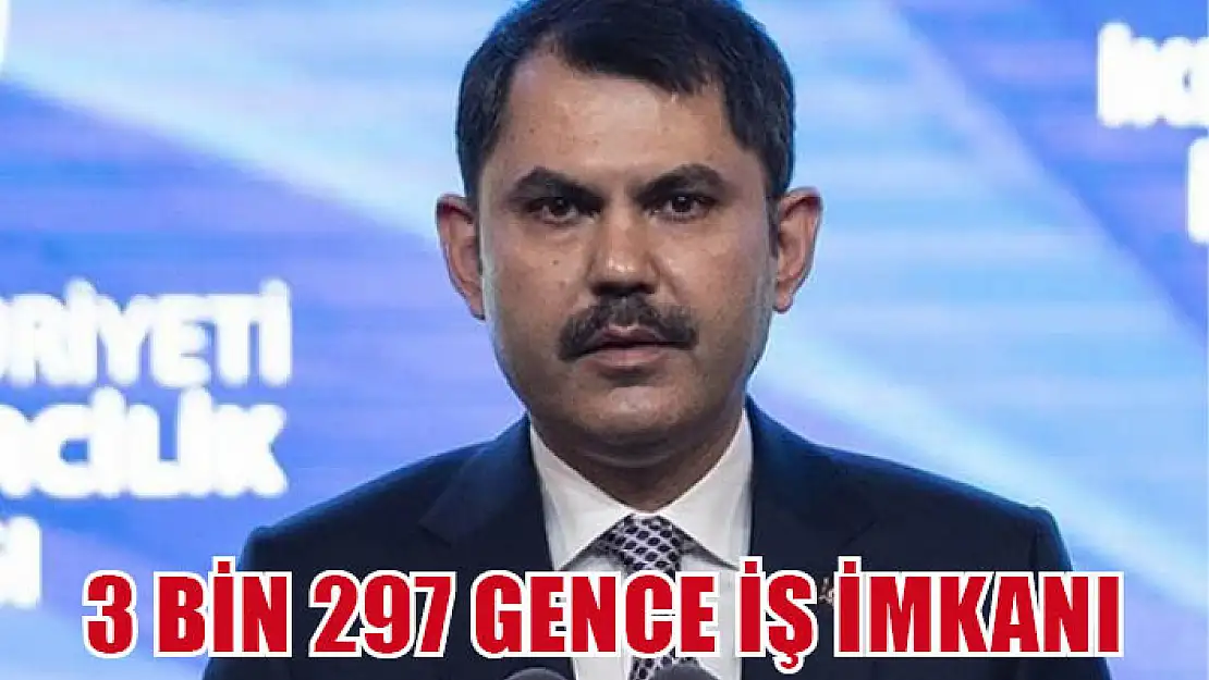 3 bin 297 gence iş imkanı