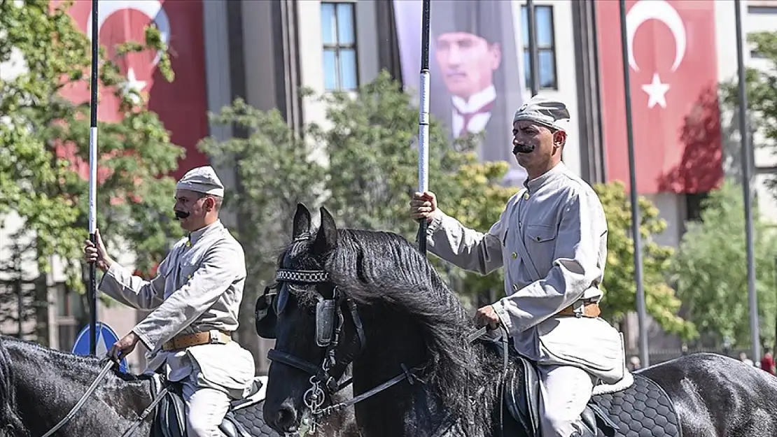 30 Ağustos Zafer Bayramı renkli görüntülere sahne oldu