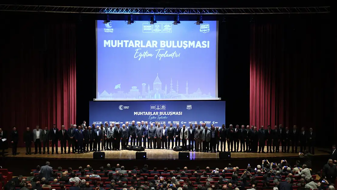 31 İlçe muhtarını Büyükşehir buluşturdu