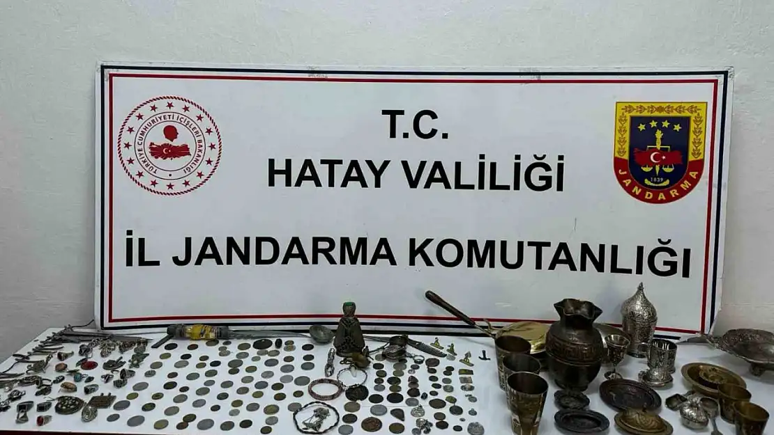 310 adet tarihi eser niteliği taşıyan obje ele geçirildi