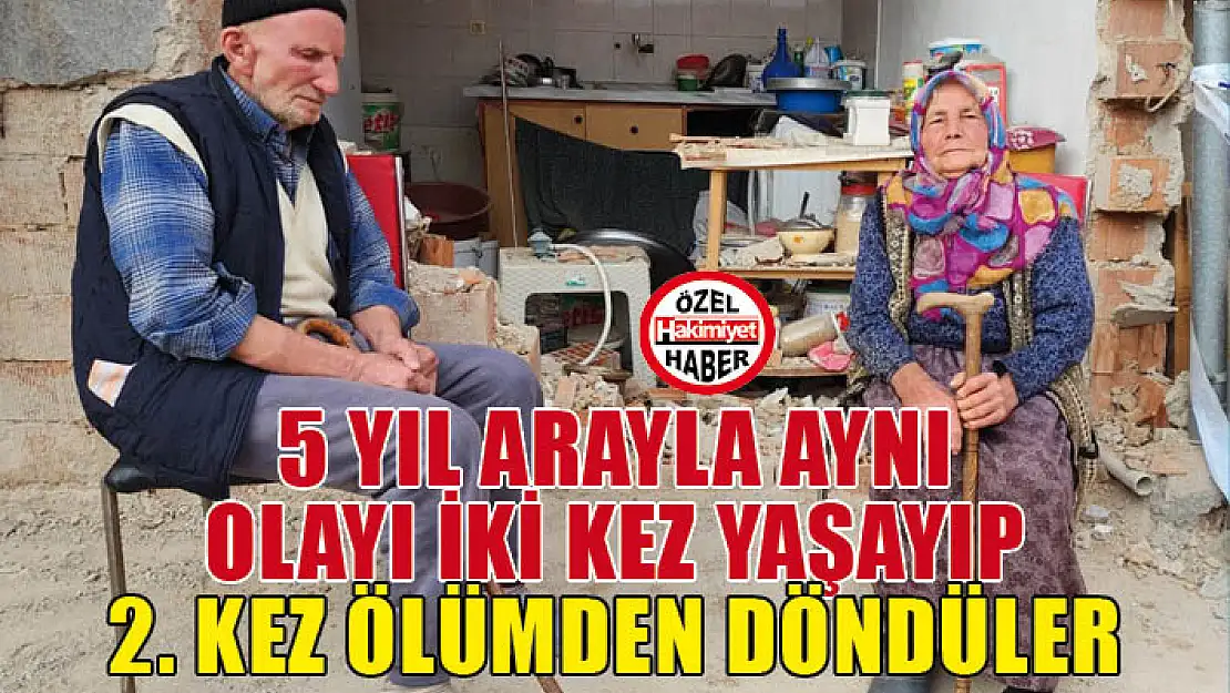 5 yıl arayla aynı olayı iki kez yaşayıp 2. kez ölümden döndüler