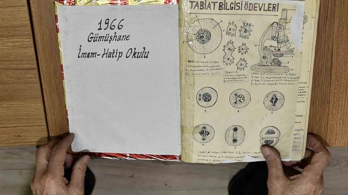 58 yıllık defter yoğun ilgi görüyor