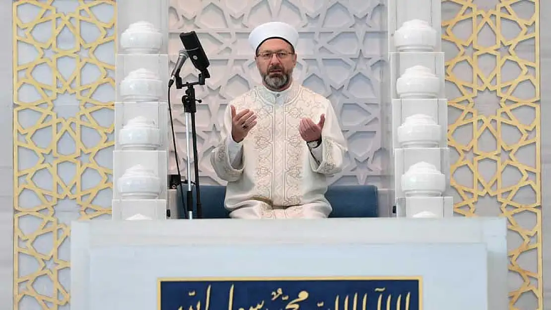 Diyanet İşleri Başkanı Ali Erbaş'tan Ramazan Bayramı hutbesi