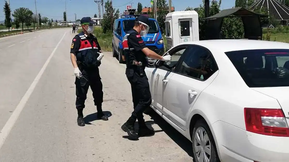 Konya yolunda şeker ve kolonyalı uygulama