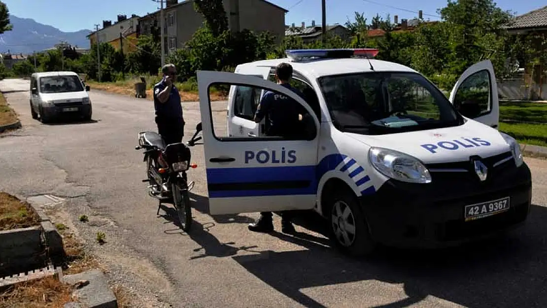 Konya'nın merkezinde de en uzak köşesinde de denetimler sürüyor