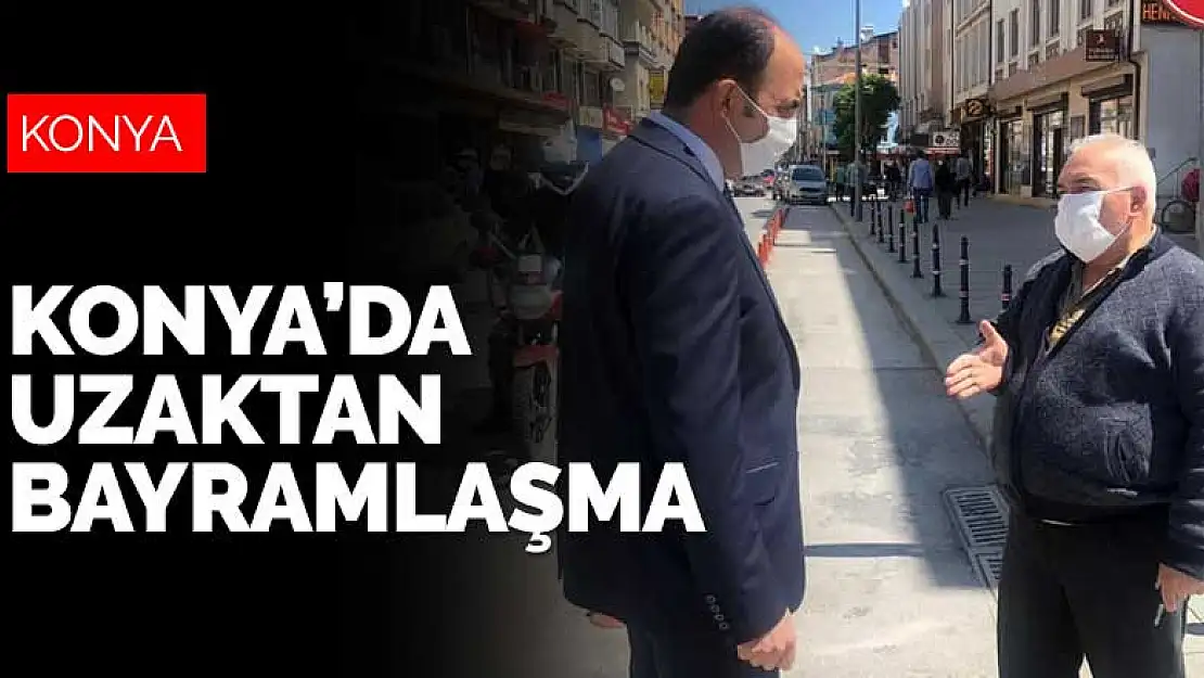 Başkan Altay Konya esnafı ile uzaktan bayramlaştı