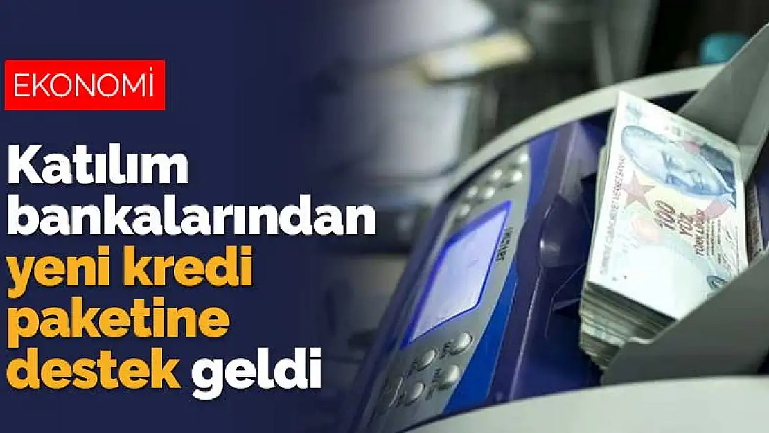 Yeni kredi paketine iki katılım bankasından destek geldi