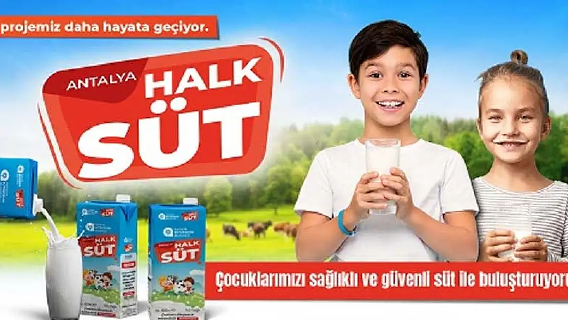 Antalya hesaplı etten sonra ücretsiz süte kavuşuyor! Ücretsiz süt başvurusu nereden yapılıyor?