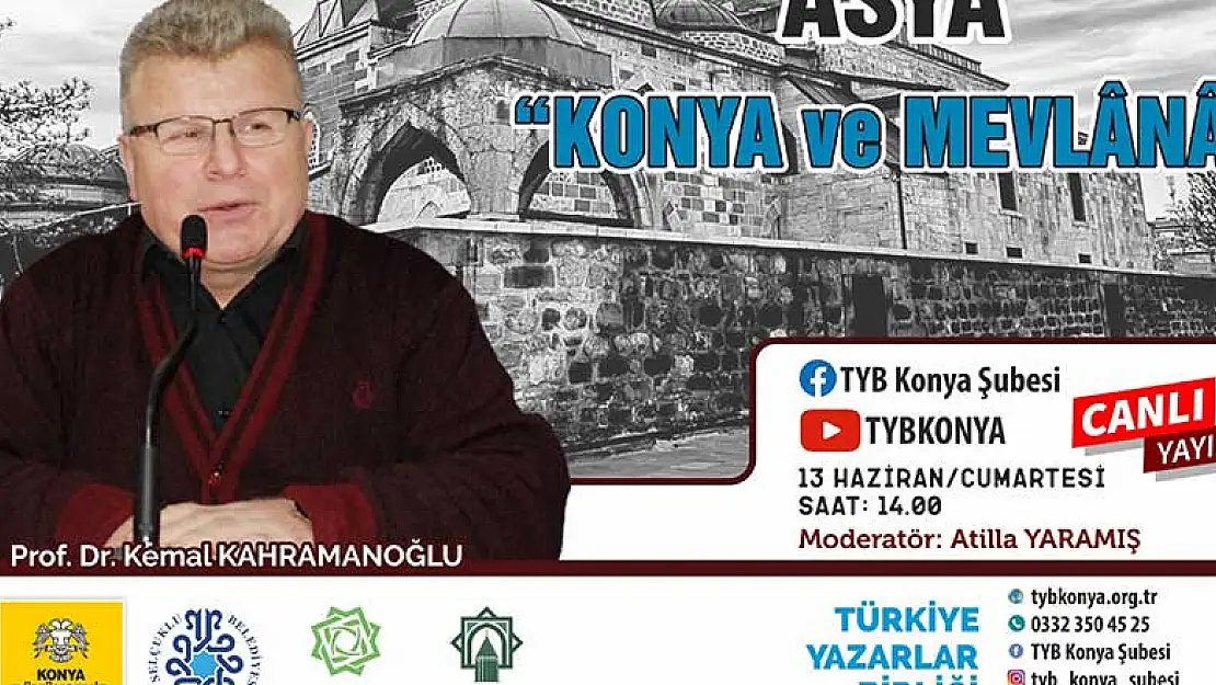 TYB Konya'da Arif Nihat Asya konuşulacak