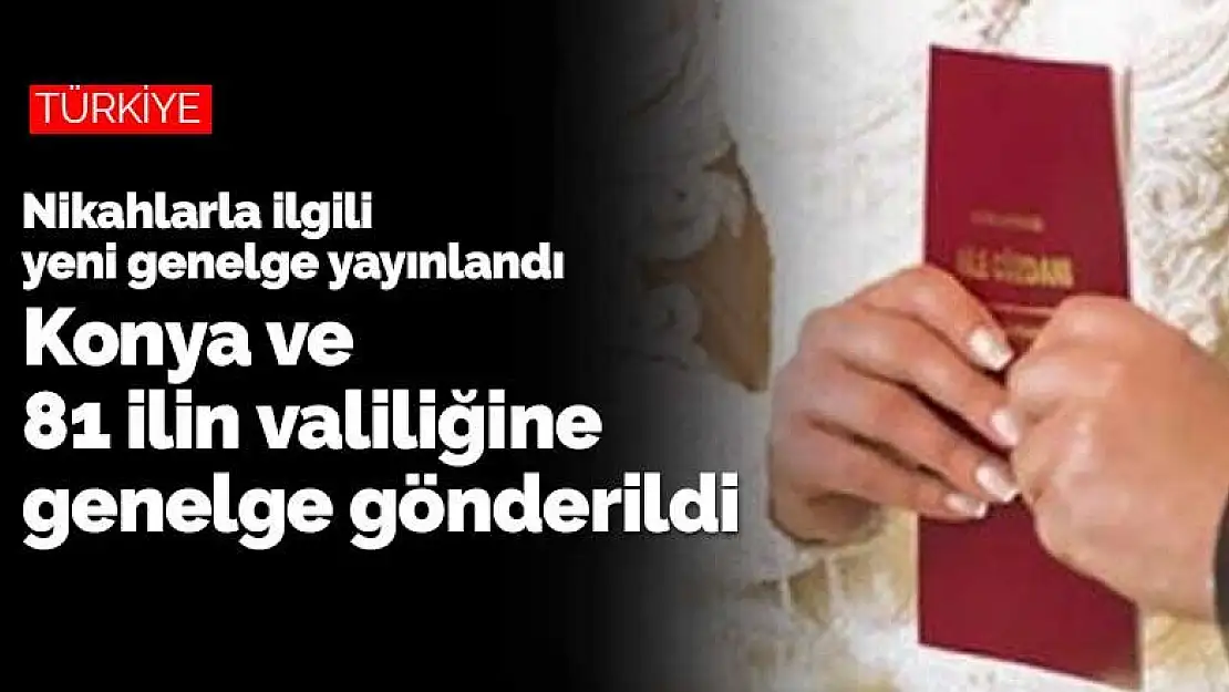 Konya'da nikah yapacakların dikkatine! 24 maddeyi okumadan nikah planı yapmayın