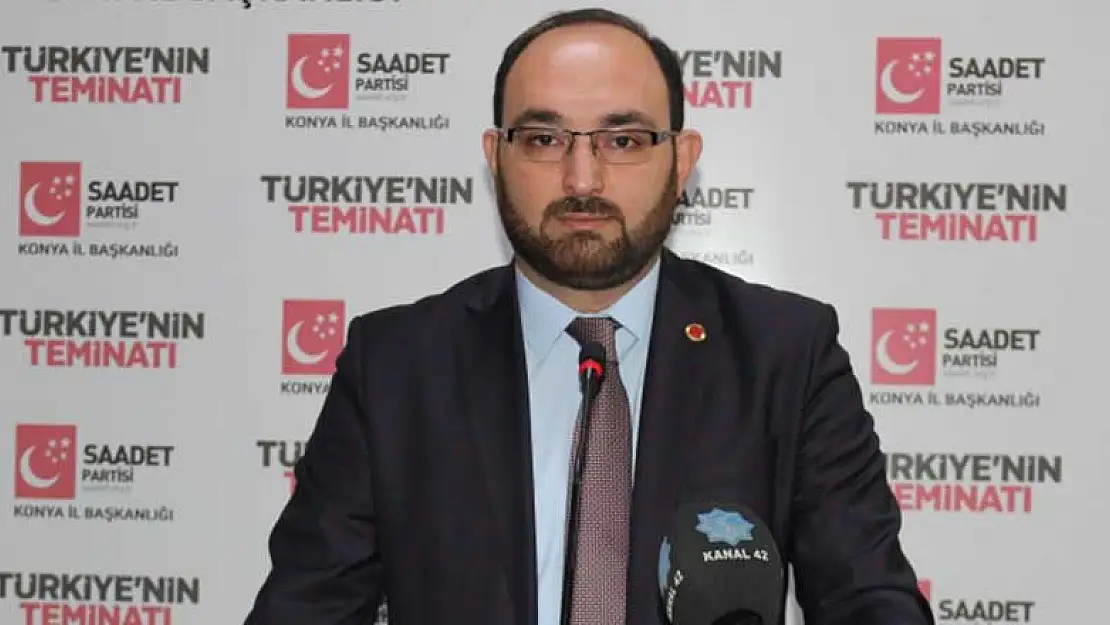 Saadet Partisi Konya: Beton yerine toprak betonlaşma yerine üretim