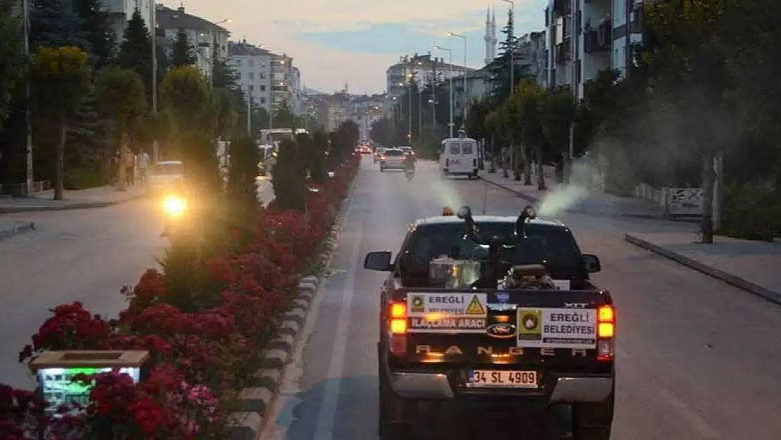 Konya Ereğli Belediyesi haşereye karşı önlemini erken alıyor