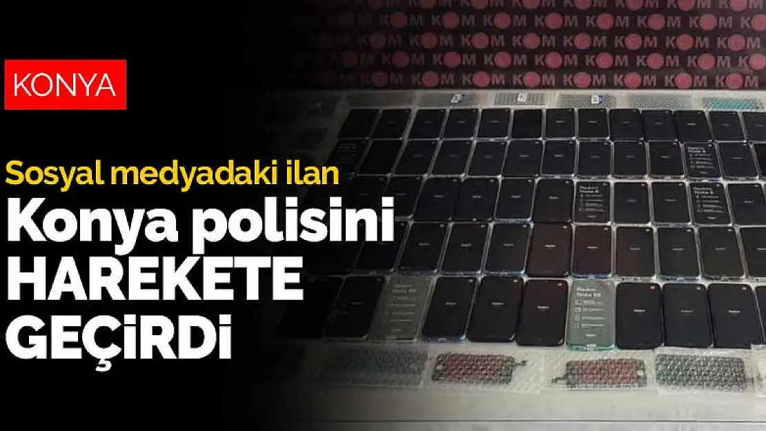 Sosyal medyadaki ilan Konya polisini harekete geçirdi