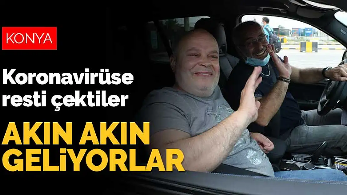 Konyalı gurbetçi koronavirüse resti çekti! Akın akın geliyorlar