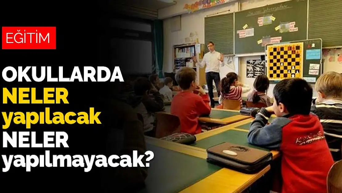 Sağlık Bakanlığı'ndan okullar için koronavirüs rehberi! Neler yapılacak neler yapılmayacak?