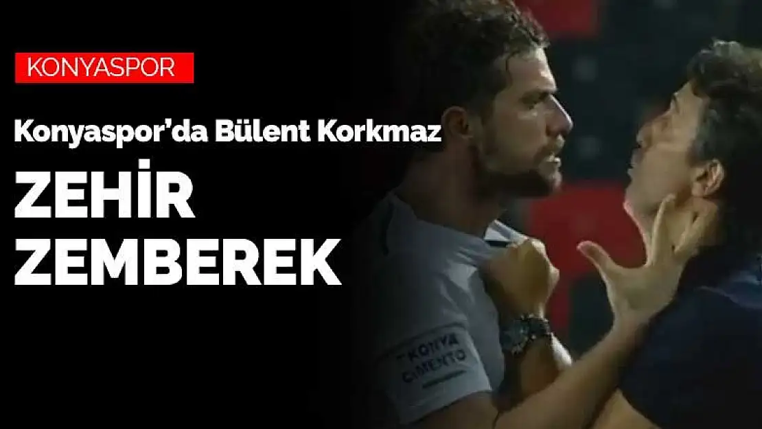 Konyaspor'da Bülent Korkmaz ve Volkan zehir zemberek açıklamalar yaptı