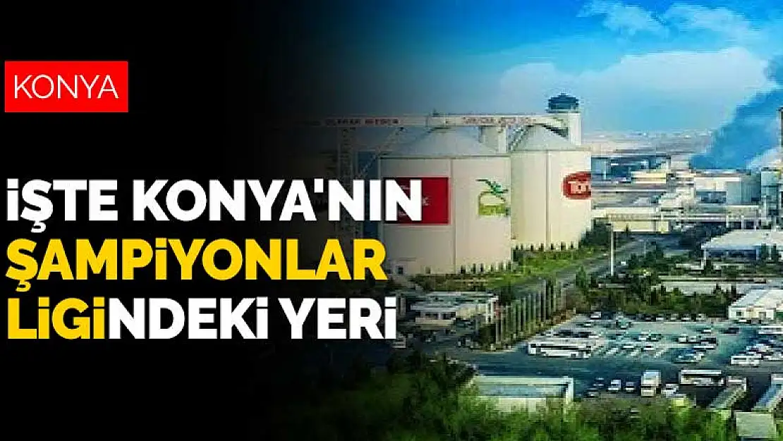 Türkiye'nin en büyük 500 şirketi arasına Konya'dan 7 firma