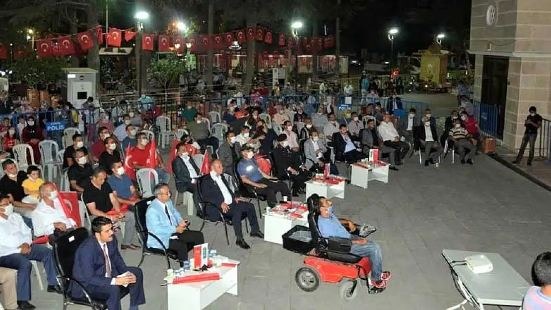 Konya Ereğli'de 15 Temmuz anıldı