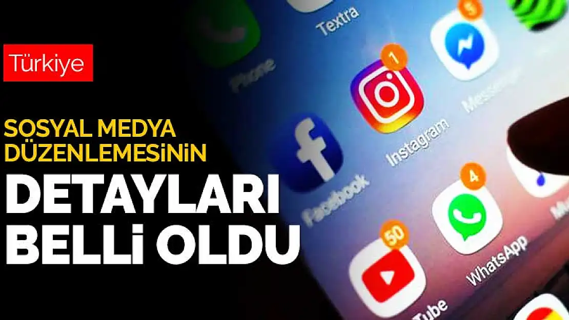 Sosyal medya düzenlemesinin detayları belli oldu