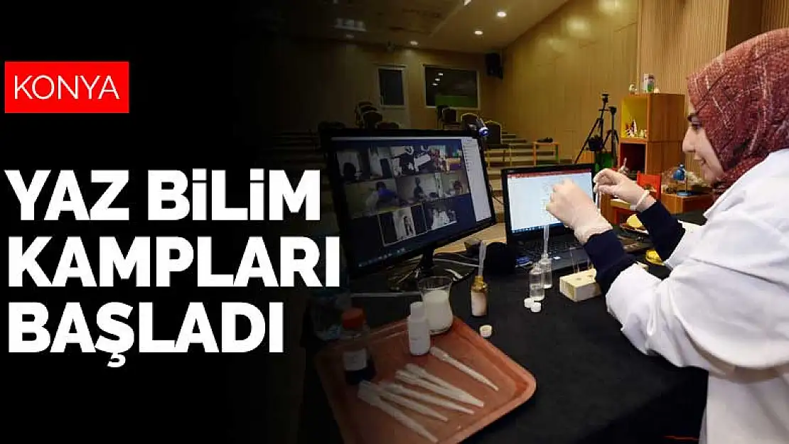 Konya Bilim Merkezi'nde Yaz Bilim Kampları başladı