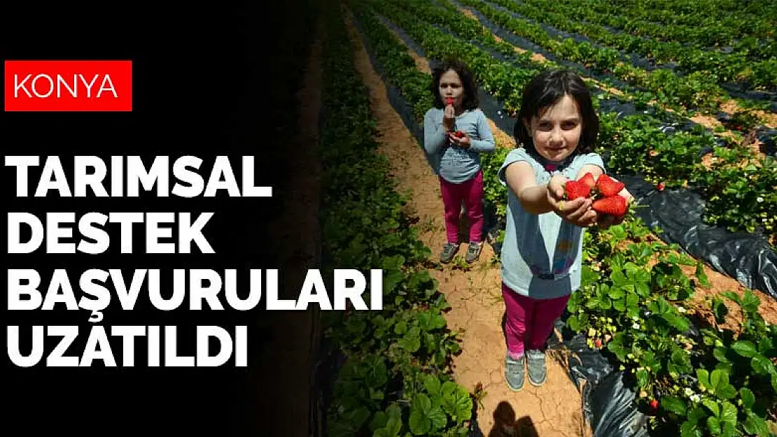 Konya Büyükşehir Belediyesi tarımsal destek başvuru süresini uzattı