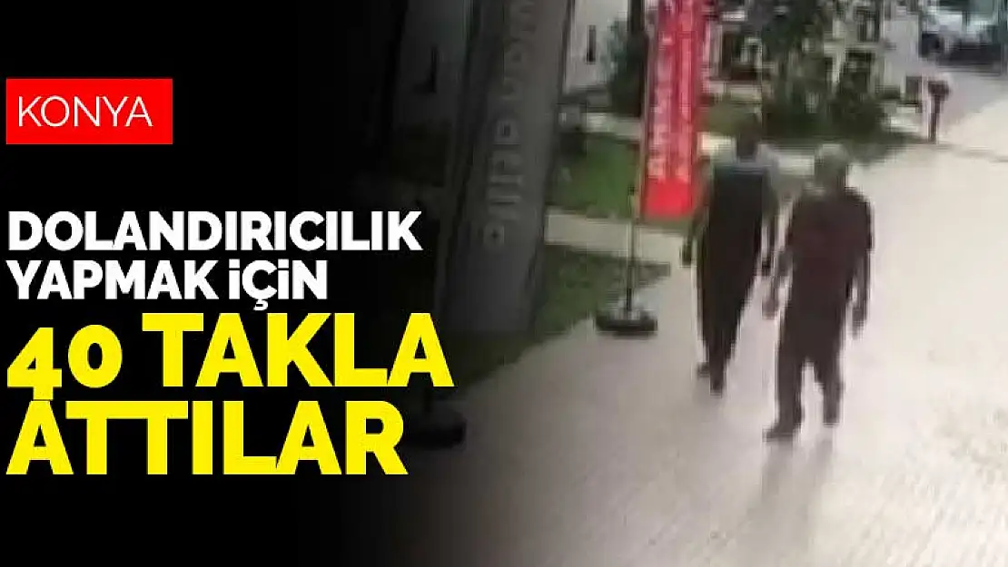 Konya'da cüzdan bulduk diyerek vatandaşı dolandırmak için kırk takla attılar