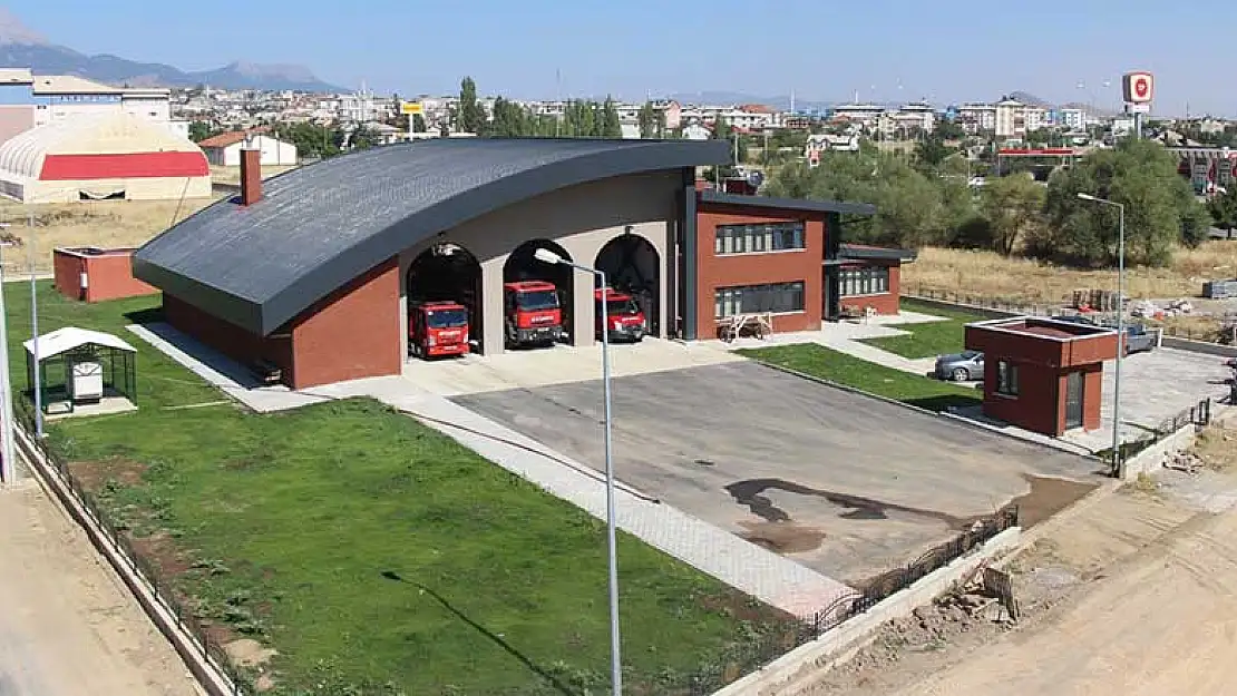 Konya Seydişehir itfaiyesi yeni binasına taşındı