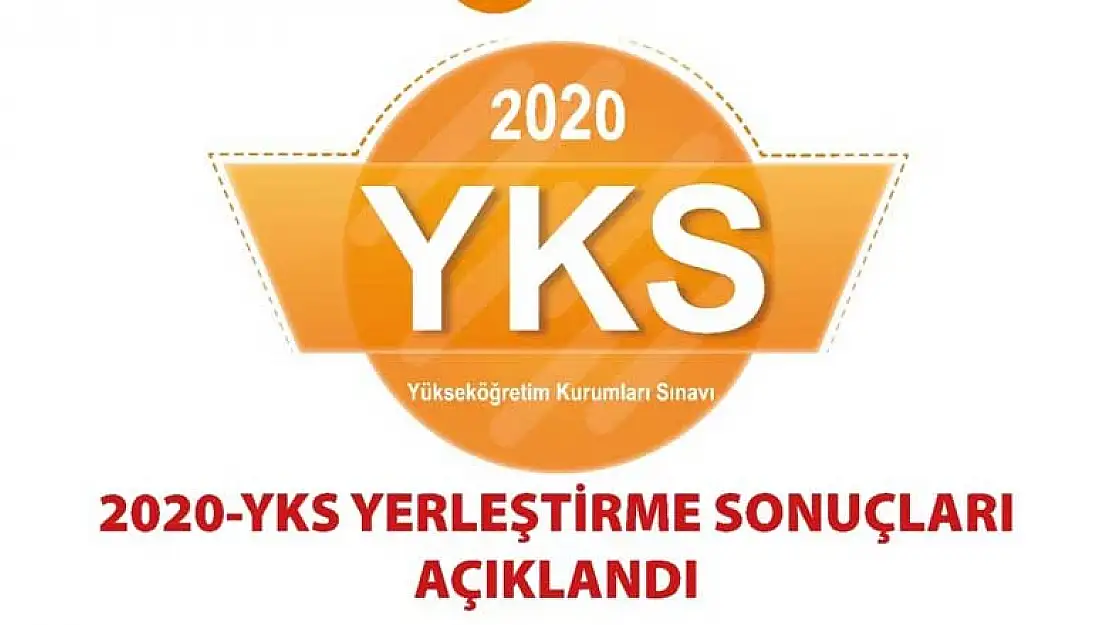 ÖSYM 2020 YKS yerleştirme sonuçlarının açıkladığını duyurdu.