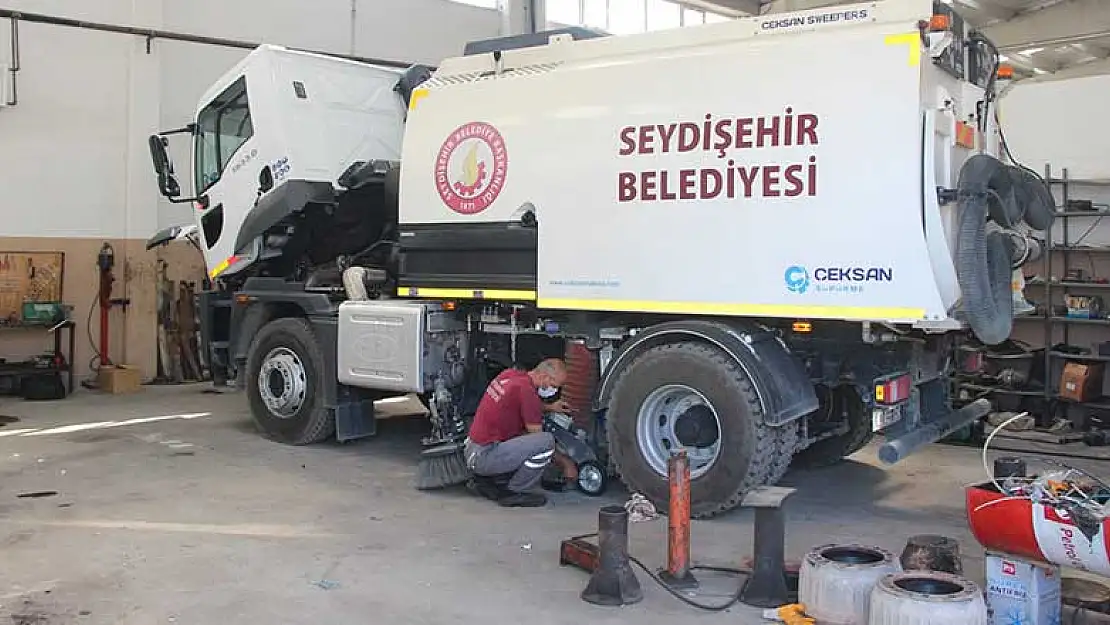 Seydişehir Belediyesi atölyeleriyle yıllık 2 milyonluk tasarruf sağlıyor