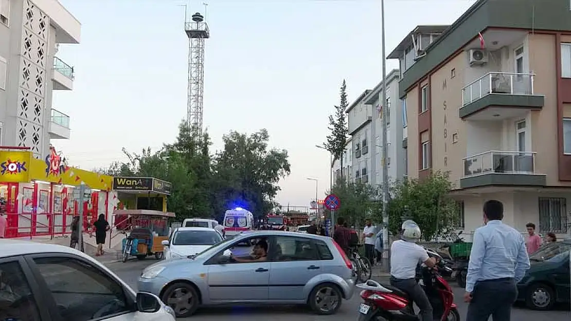 Antalya'da korku dolu anlar! Polis yolu trafiğe kapattı