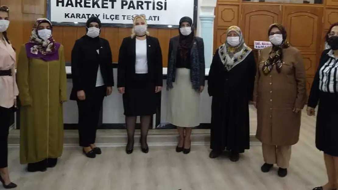 MHP Karatay'da kadın kolları kuruldu