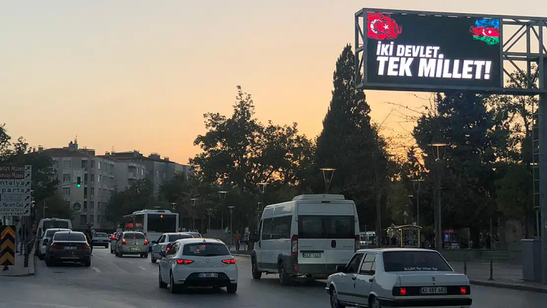 Konya'dan Azerbaycan'a tam destek