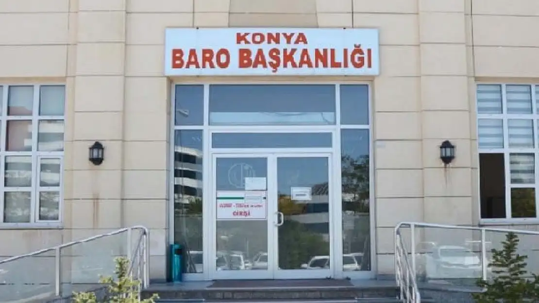 Konya'da baro seçimleri iptal