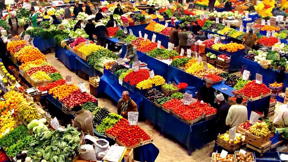 Konya'da geçen ay fiyatı en çok artan ve azalan ürünler